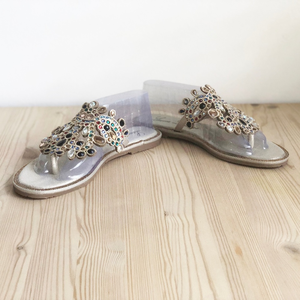 NEW Lauren Lorraine St. Tropez Sandals - Picture 5 of 6